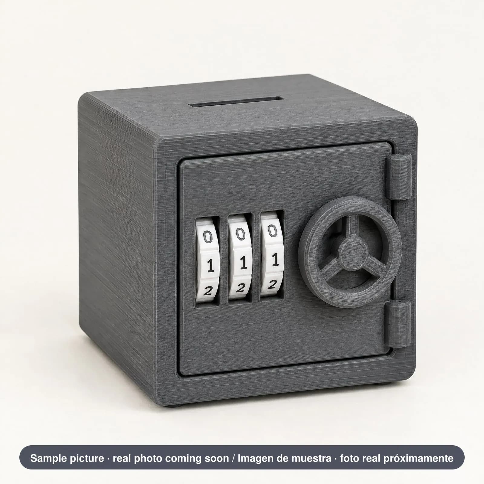 Combination-Lock Mechanical Bank — sample picture, real photo coming soon